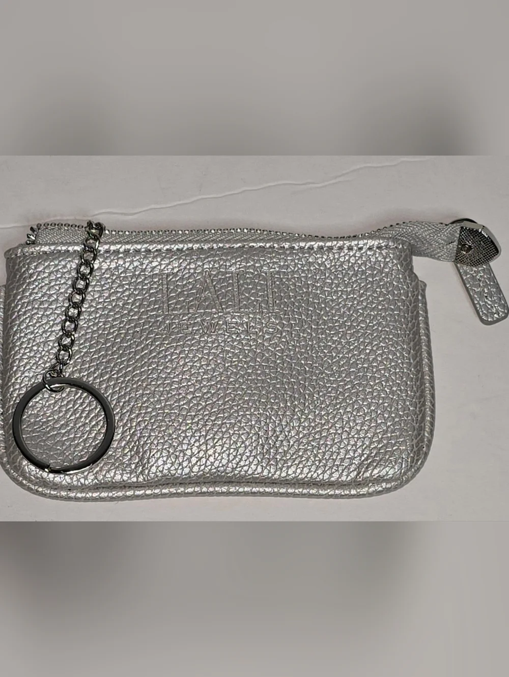Pink Cosmetic Bag Makeup Pouch Travel Organizer Zipper Case & Silver Coin Purse